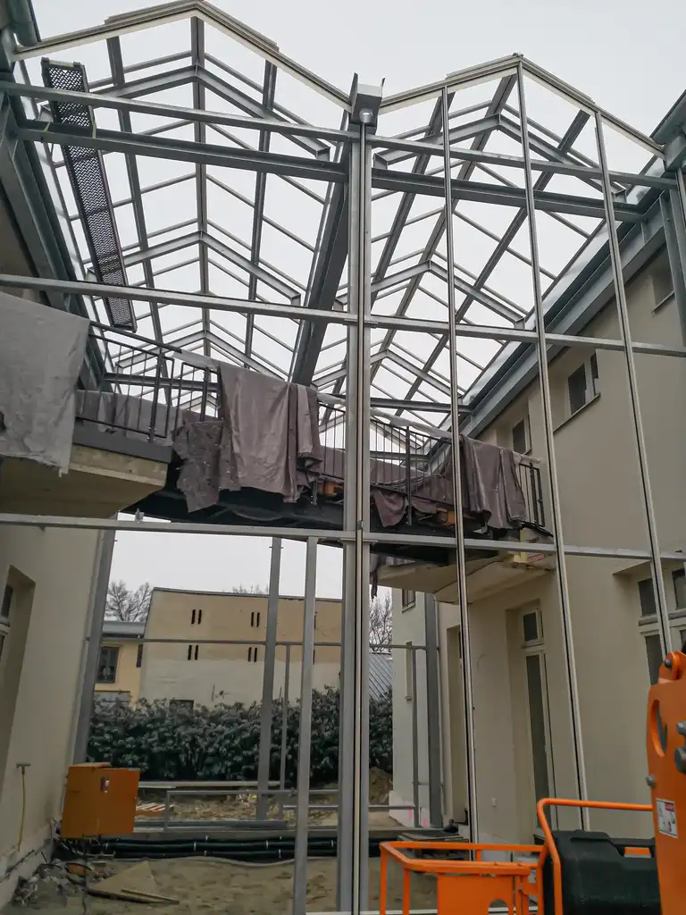 Architekturbüro Spiekermann – Architektur Gewächshaus mit offener Raumgestaltung